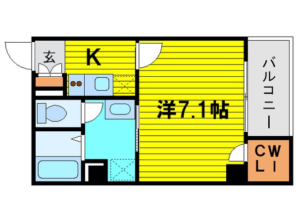 Ｃore天満橋の物件間取画像